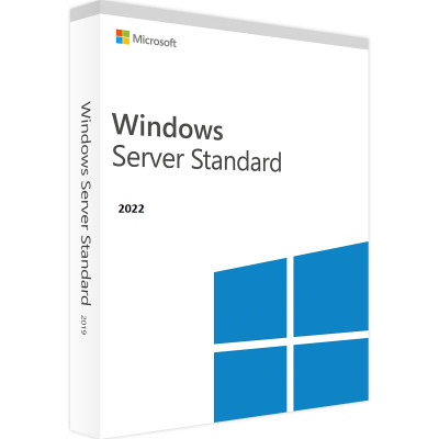 Microsoft Windows Server Standard 2022 (DVD, 16 Core)